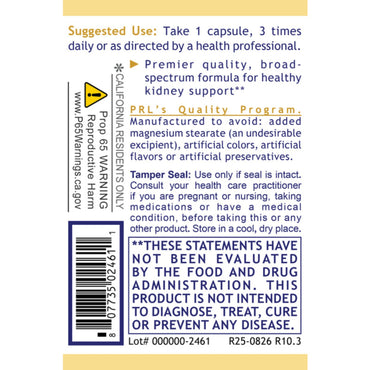 Premier Research Labs, RenaVen™, 60 Plant-Source Capsules UPC 807735024611 | Hilife Vitamins