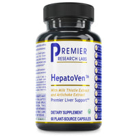 Premier Research Labs, HepatoVen Liver Complex, 60 Plant-Source Capsules UPC 807735024703 | Hilife Vitamins