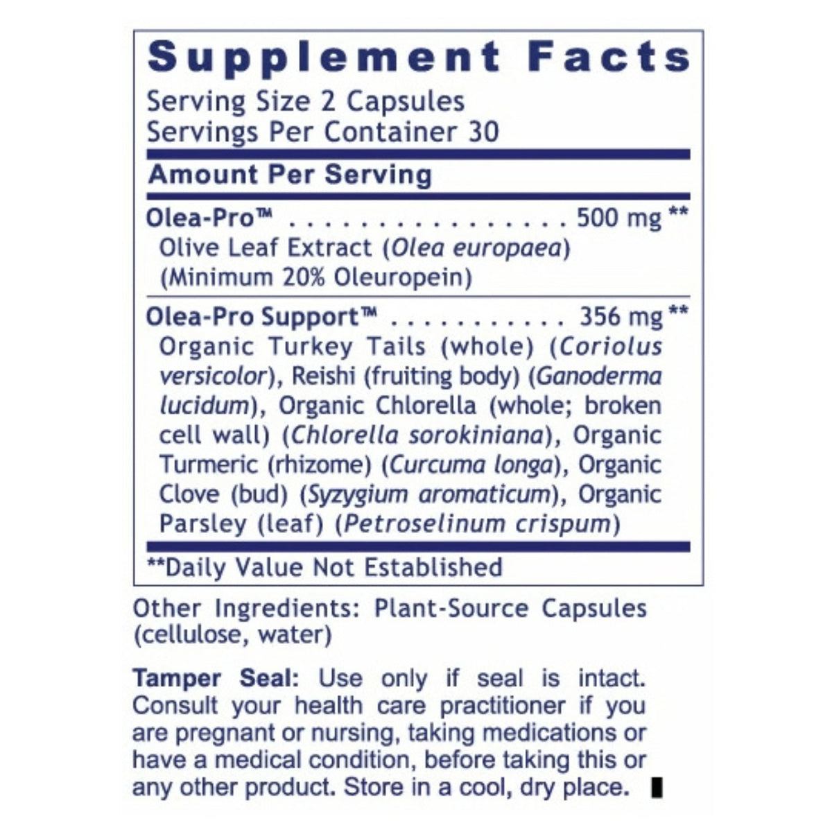 Premier Research Labs, Olive Leaf Immune™, 60 Plant-Source Capsules UPC 807735025106 | Hilife Vitamins