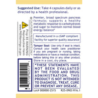 Premier Research Labs, PancreVen™, 120 Plant-Source Capsules UPC 807735025151 | Hilife Vitamins