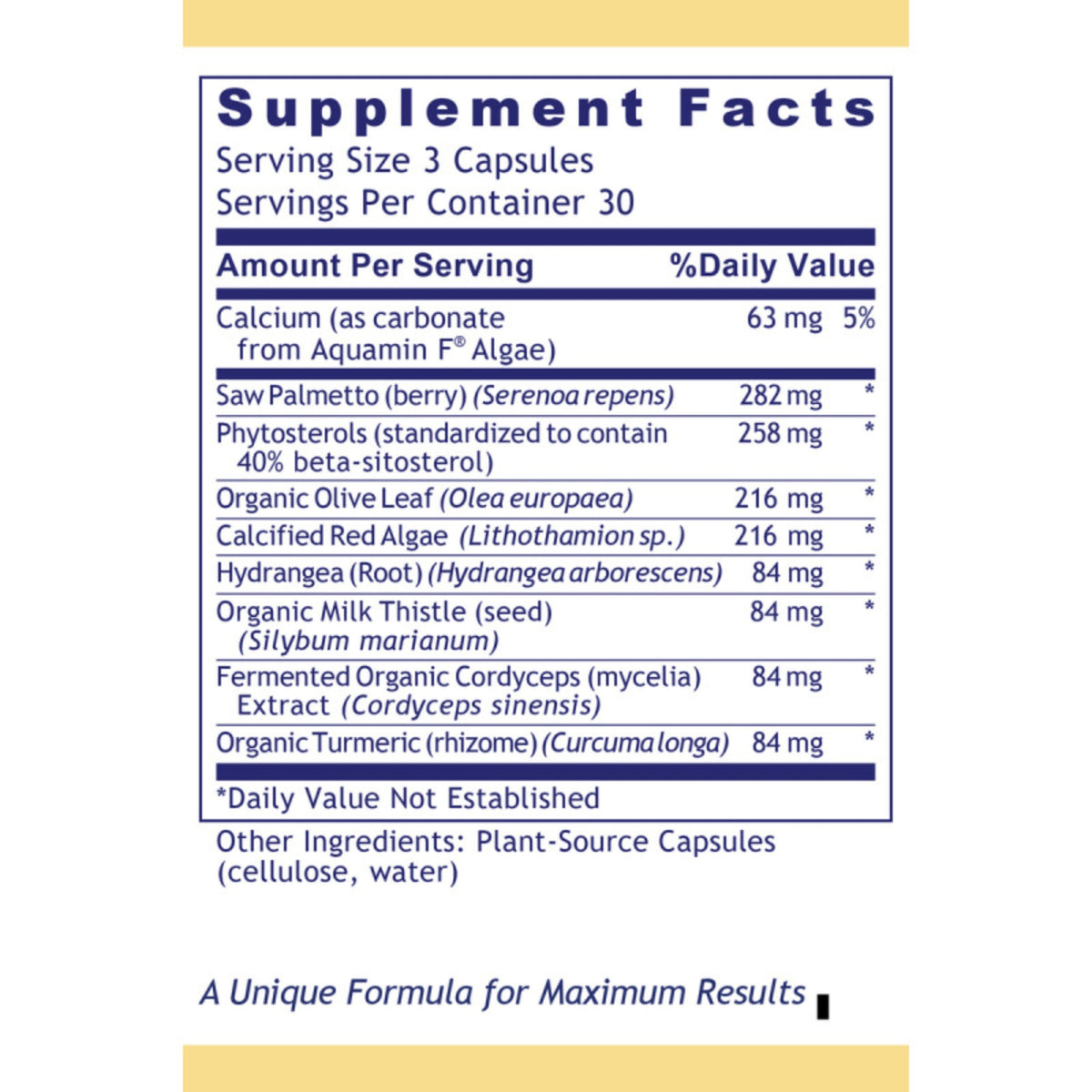 Premier Research Labs, ProstaVen™, 90 Plant-Source Capsules UPC 807735025410 | Hilife Vitamins
