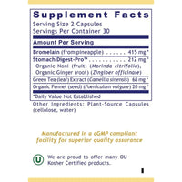 Premier Research Labs, GastroVen™, 60 Plant-Source Capsules UPC 807735025700 | Hilife Vitamins