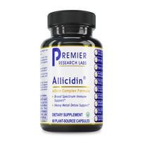 Premier Research Labs, Allicidin®, 60 Pant-Source Capsules UPC 807735025915 | Hilife Vitamins