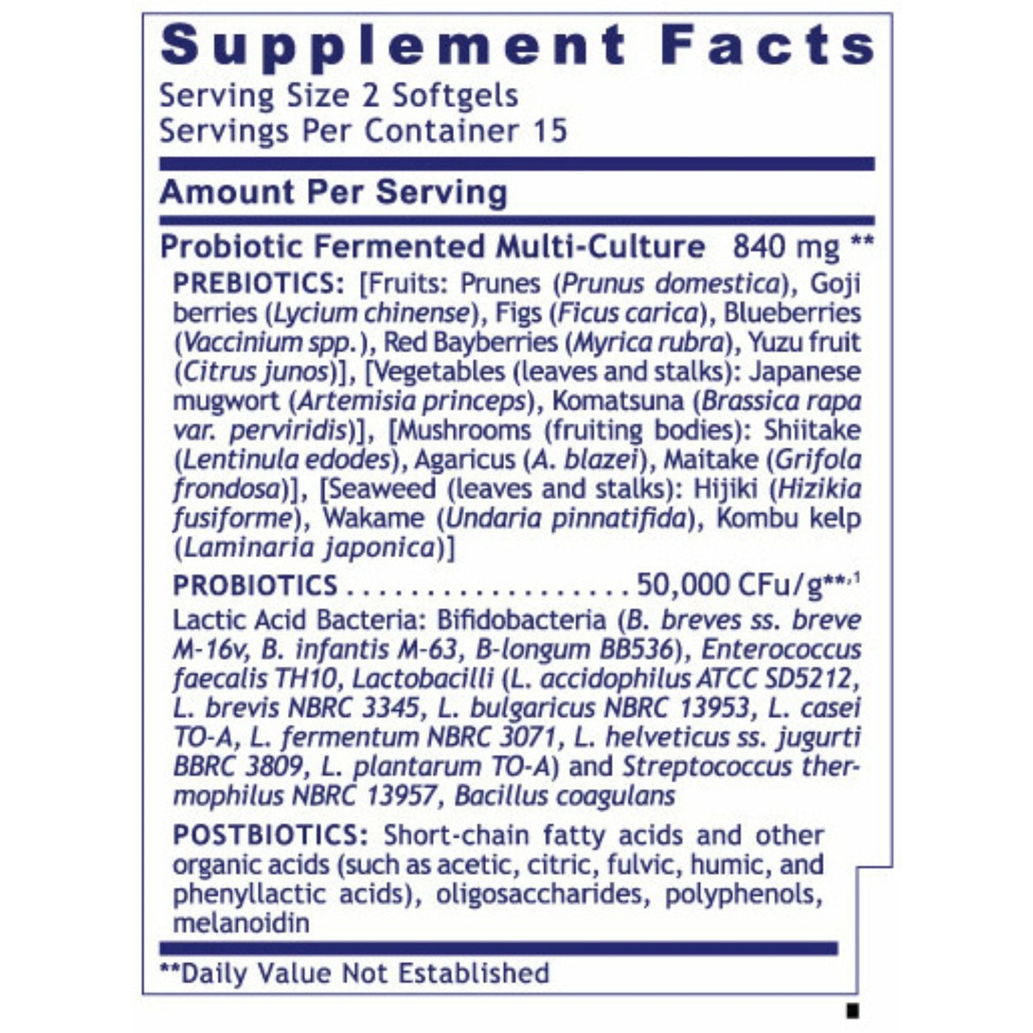Premier Research Labs, Premier Probiotic, 30 UPC 807735026806 | Hilife Vitamins