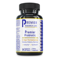 Premier Research Labs, Premier Probiotic, 30 Vegetarian Softgels UPC 807735026806 | Hilife Vitamins