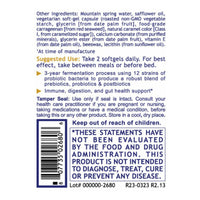 Premier Research Labs, Premier Probiotic, 30 Vegetarian Softgels UPC 807735026806 | Hilife Vitamins