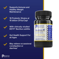 Premier Research Labs, MicroBiome-18™, 30 Plant-Source Capsules UPC 807735026851 | Hilife Vitamins