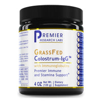 Premier Research Labs, Colostrum-IgG™ Premier, 4 Oz (120 g) Powder UPC 807735027605 | Hilife Vitamins