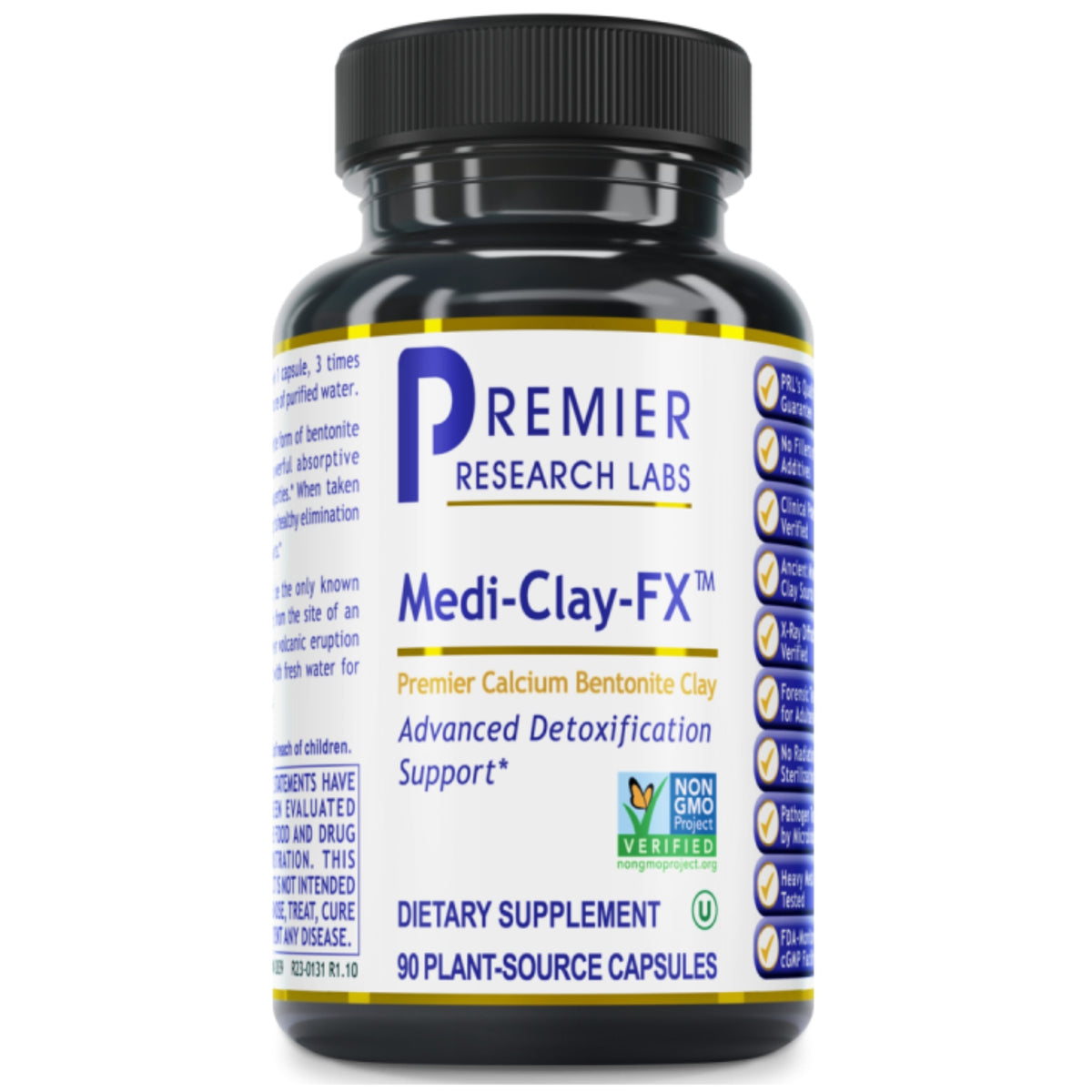 Premier Research Labs, Medi-Clay-FX™, 90 Plant-Source Capsules UPC 807735028398 | Hilife Vitamins