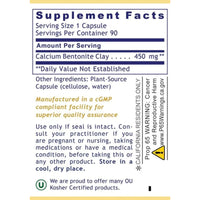 Premier Research Labs, Medi-Clay-FX™, 90 Plant-Source Capsules UPC 807735028398 | Hilife Vitamins