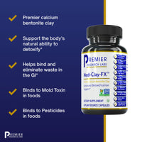 Premier Research Labs, Medi-Clay-FX™, 90 Plant-Source Capsules UPC 807735028398 | Hilife Vitamins