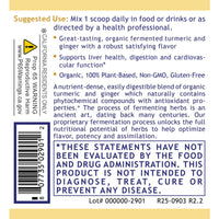 Premier Research Labs, Premier Fermented Turmeric/Ginger, 4.7 OZ (135 g) UPC 807735029012 | Hilife Vitamins