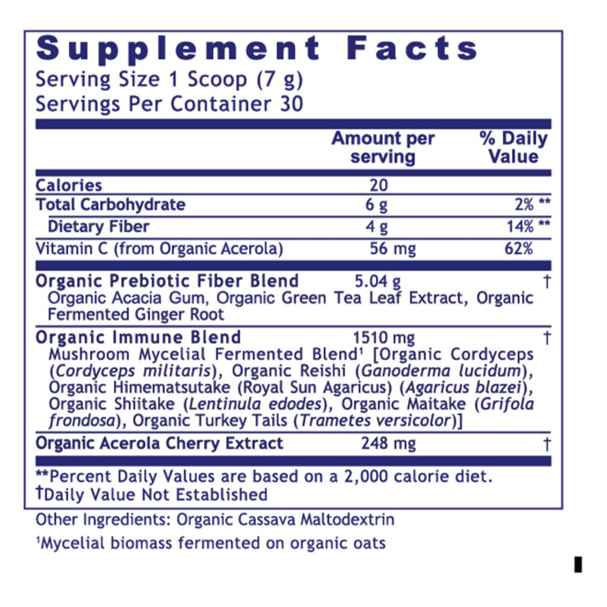 Premier Research Labs, Premier Fermented Mushroom Blend, 7.4 oz (2.10 g) UPC 807735029029 | Hilife Vitamins