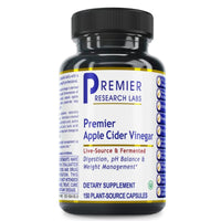Premier Research Labs, Premier, Apple Cider Vinegar, 150 Plant Source Capsules UPC 807735029401 | Hilife Vitamins