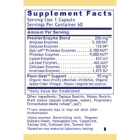 Premier Research Labs, Premier Digest, 60 Plant-Source Capsules UPC 807735029456 | Hilife Vitamins