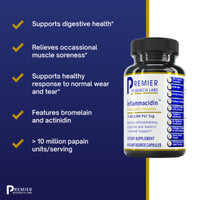 Premier Research Labs, Inflammacidin™, 90 Plant-Source Capsules UPC 807735029500 | Hilife Vitamins