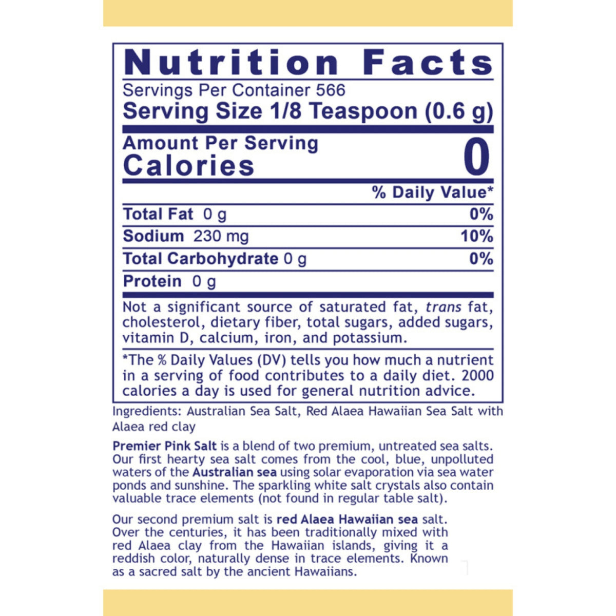 Premier Research Labs, Premier Pink Salt 12 oz UPC 807735046804 | Hilife Vitamins