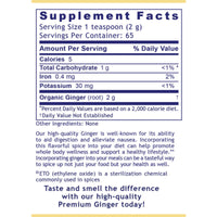 Premier Research Labs, 100% Organic Ginger Powder, 4.6 oz (130 g) UPC 807735047009 | Hilife Vitamins
