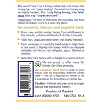 Premier Research Labs, Canadian Gold Honey, 1 LB (455 g) UPC 807735047054 | Hilife Vitamins