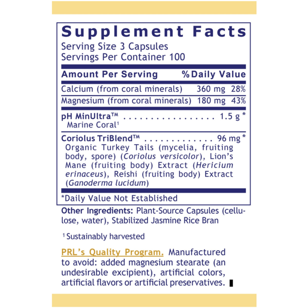 Premier Research Labs, Premier Calcium Magnesium Plus, 300 Plant-Source Capsules UPC 807735055004 | Hilife Vitamins