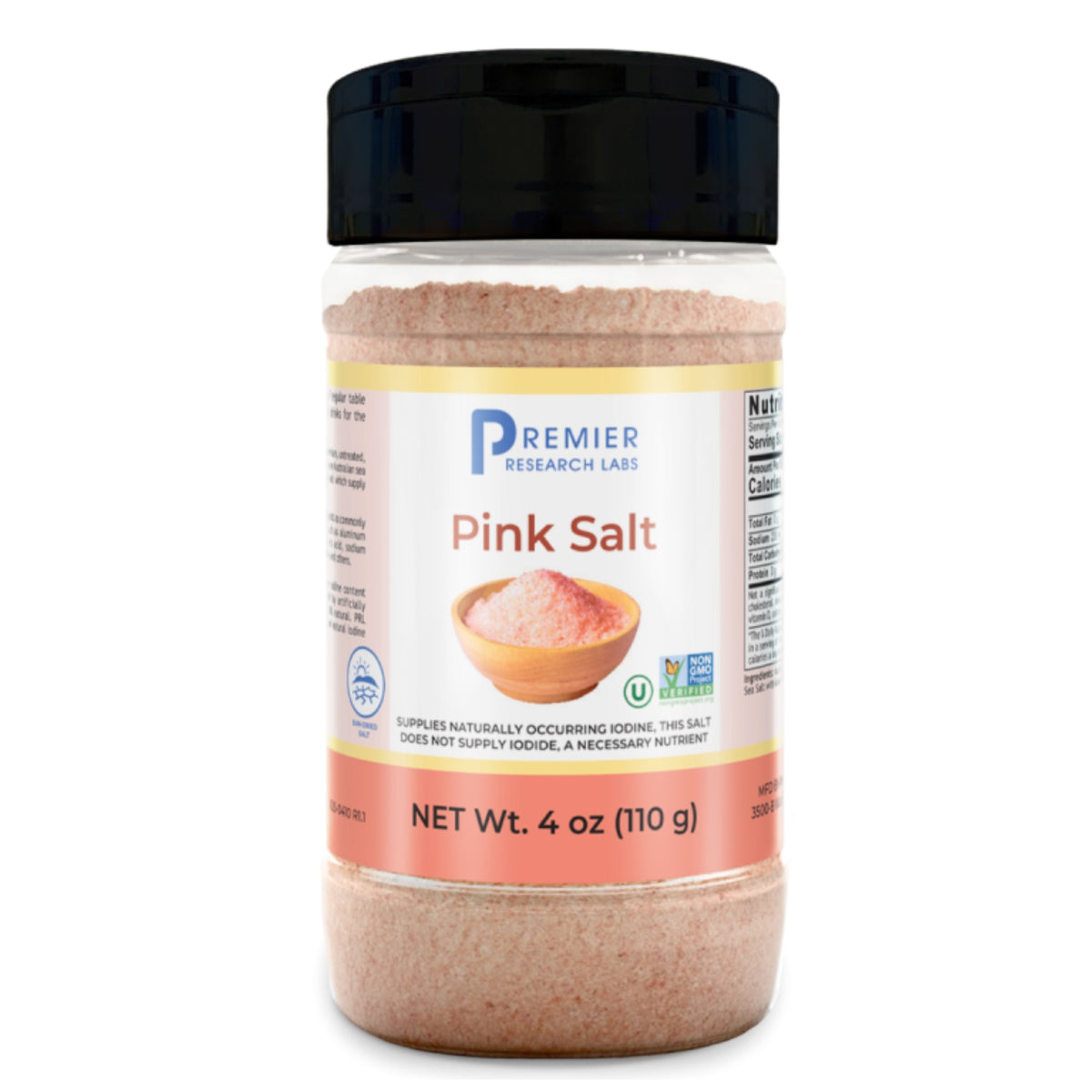 Premier Research Labs, Premier Pink Salt, 4 oz (110 g) UPC 807735746827 | Hilife Vitamins