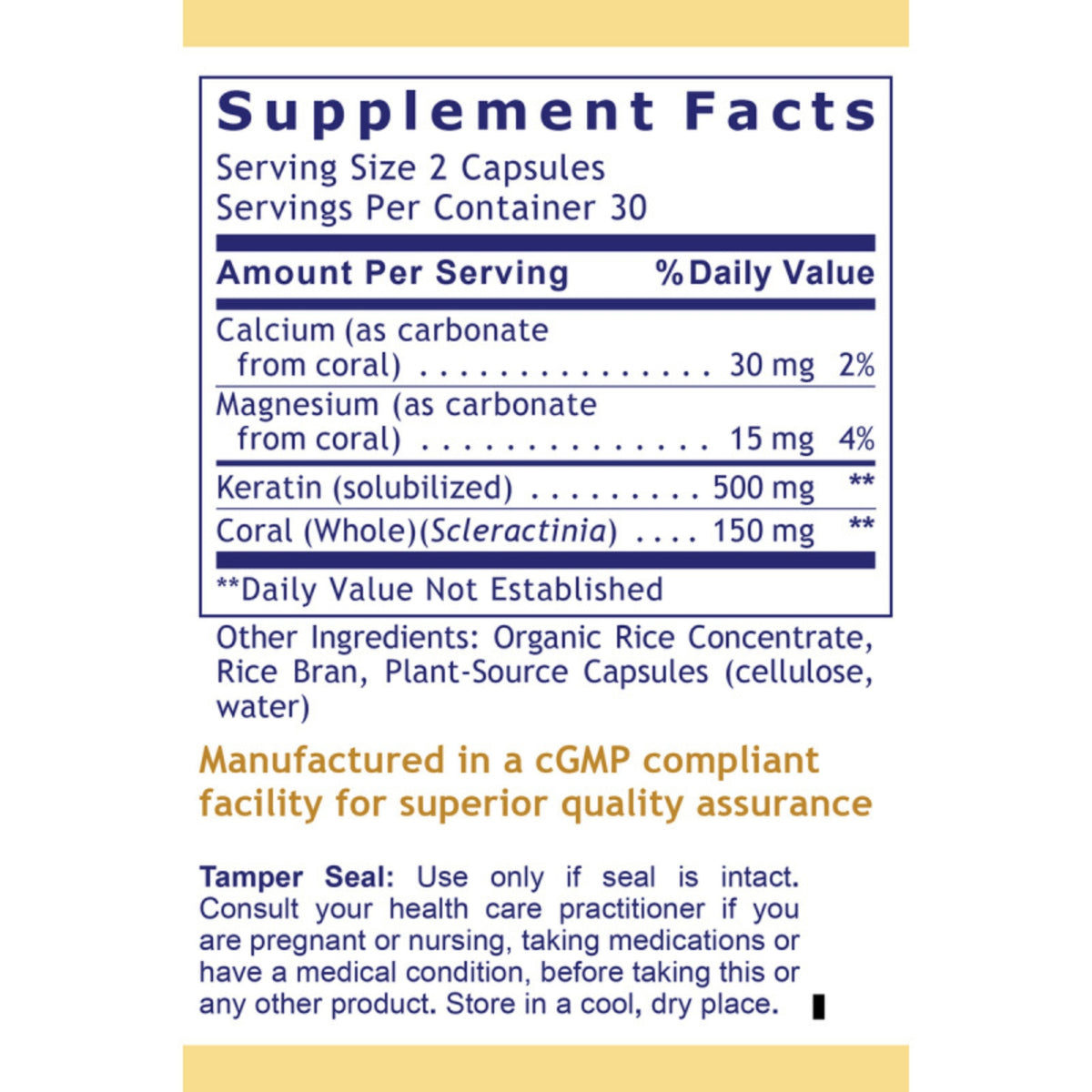 Premier Research Labs, Premier Hair/Skin/Nails, 60 Plant-Source Capsules UPC  807735025342 | Hilife Vitamins
