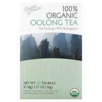 Prince Of Peace, Organic Oolong Tea, 20 UPC 039278152203 | Hilife Vitamins