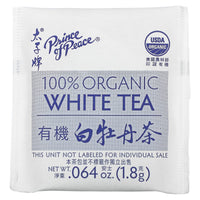 Prince Of Peace, Organic White Tea, 20 UPC 039278182200 | Hilife Vitamins