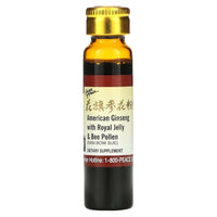 Prince Of Peace, American Ginseng Extract W/Royal Jelly & Bee Pollen, 10 UPC 039278611380 | Hilife Vitamins