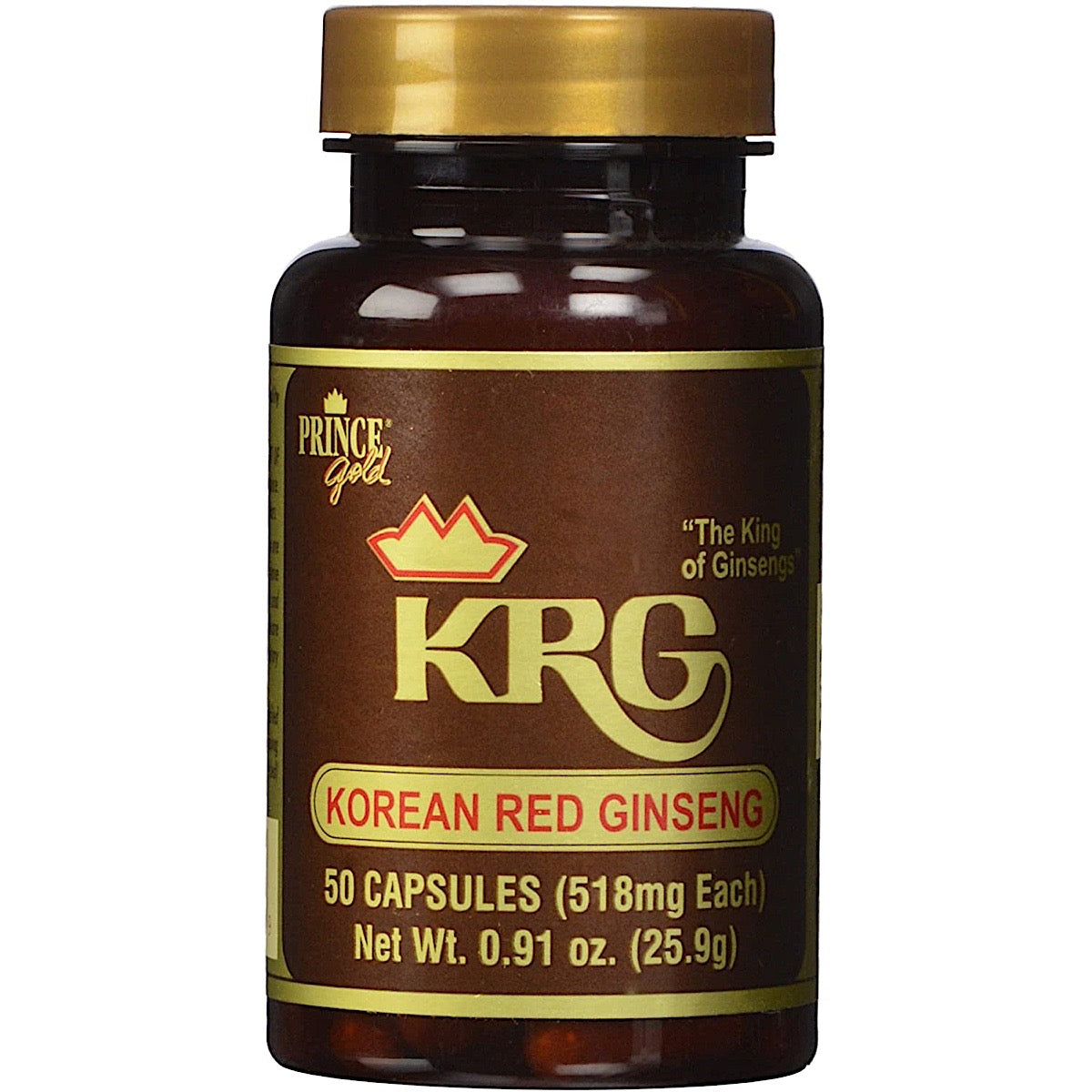 Prince Of Peace, Korean Red Ginseng 500 mg, 50 Capsules UPC 039278880519 | Hilife Vitamins