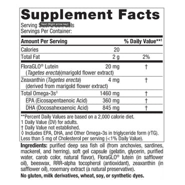Nordic Naturals, ProDHA Eye, 1,000 mg, 120 Softgels UPC 768990500978 | HiLife Vitamins