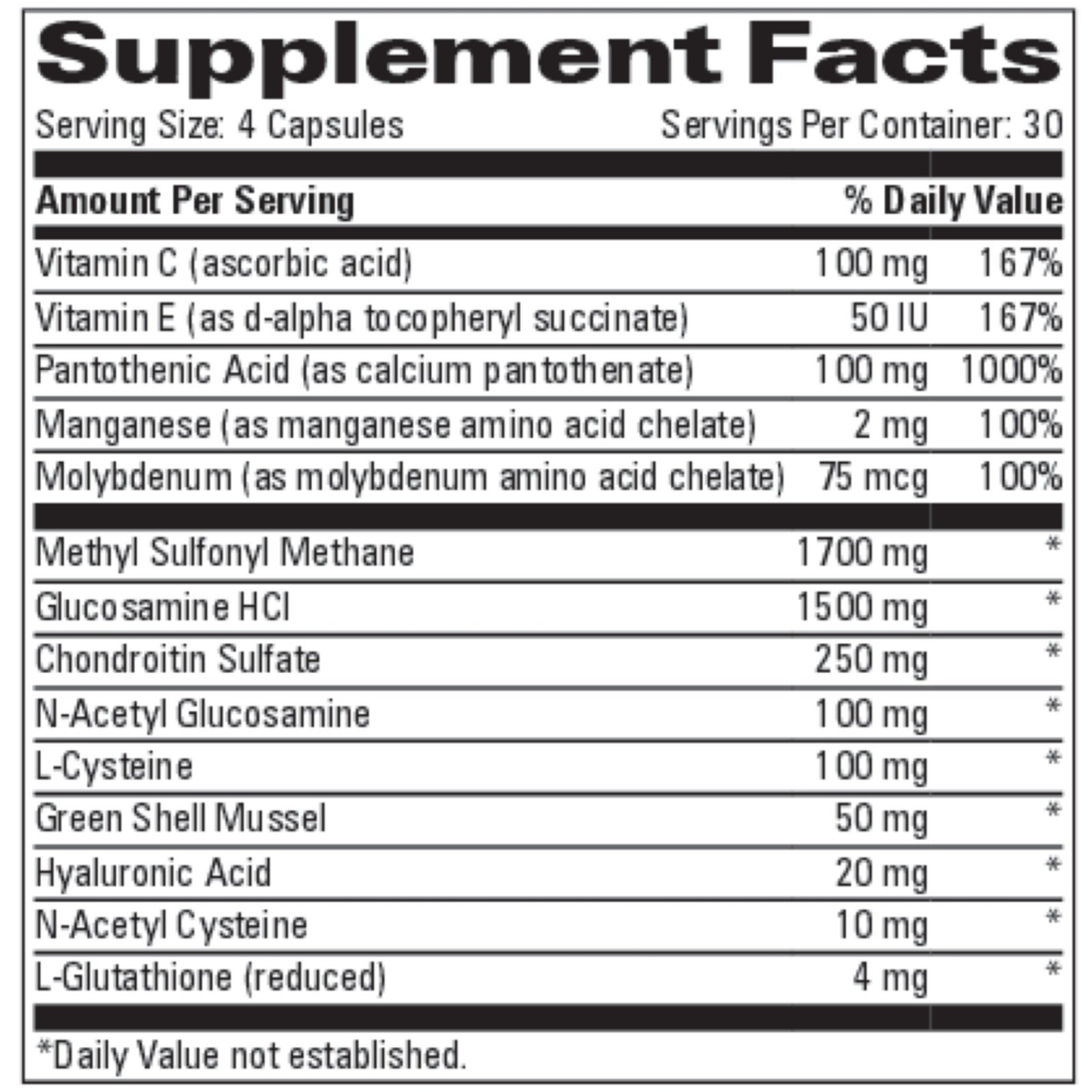 Progressive Laboratories, GC-MSM 3550, 120 Capsules UPC 351821007625 | HiLife Vitamins