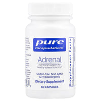 Pure Encapsulations, Adrenal, 60 Capsules - 766298000039 | Hilife Vitamins