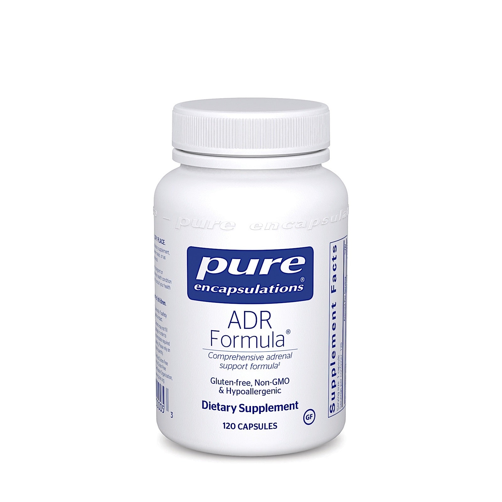Pure Encapsulations, ADR Formula, 120 Capsules UPC 766298000053 | HiLife Vitamins