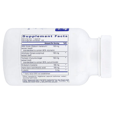 Pure Encapsulations, LVR Formula, 120 Capsules UPC 766298001630 | Hilife Vitamins