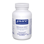 Pure Encapsulations, Mineral 650, 180 Capsules UPC 766298001869 | HiLife Vitamins