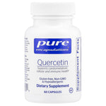 Pure Encapsulations, Quercetin 500 mg, 60 Capsules UPC 766298002309 | HiLife Vitamins