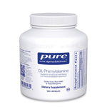 Pure Encapsulations, DL-Phenylalanine 500 mg, 180 Capsules UPC 766298002644 | HiLife Vitamins