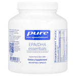 Pure Encapsulations, EPA/DHA Essentials, 180 Softgel Capsules UPC 766298002828 | HiLife Vitamins