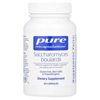 Pure Encapsulations, Saccharomyces Boulardii, 60 Capsules UPC 766298003498 | HiLife Vitamins