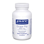 Pure Encapsulations, Grape Pip 500 mg, 120 Capsules UPC 766298003603 | HiLife Vitamins