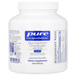 Pure Encapsulations, Glucosamine + Chondroitin With MSM, 240 Capsules UPC 766298004082 | Hilife Vitamins