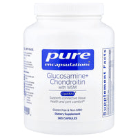 Pure Encapsulations, Glucosamine Chondroitin with MSM, 360 Capsules UPC 766298004099 | Hilife Vitamins