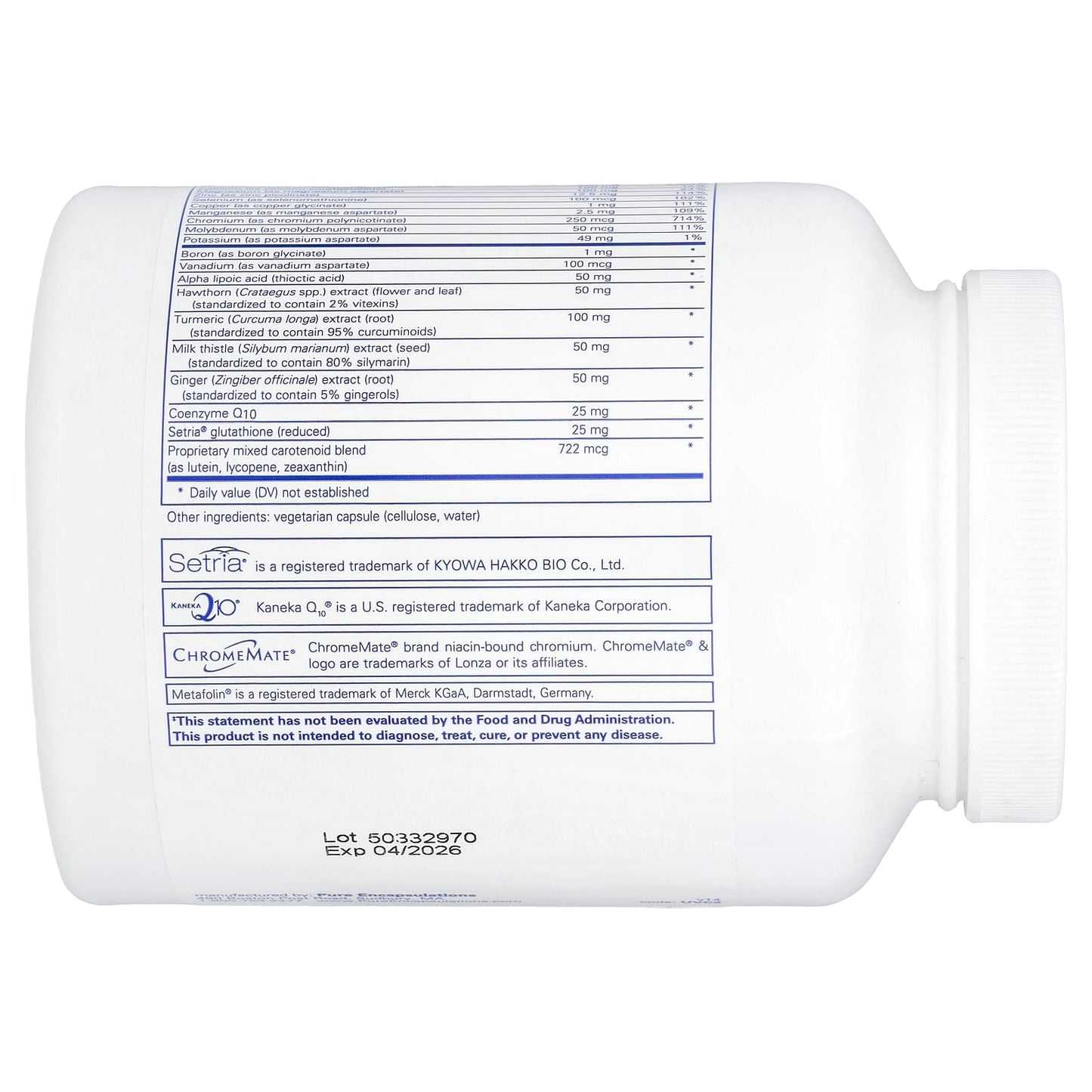 Pure Encapsulations, UltraNutrient, 360 Capsules - 766298004228 | Hilife Vitamins