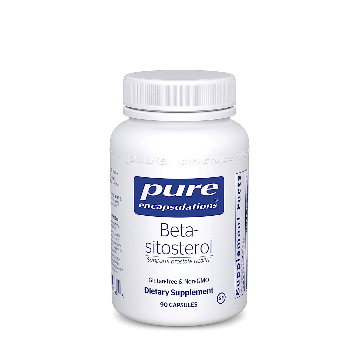 Pure Encapsulations, Beta- Sitosterol, 90 Capsules UPC 766298005485 | HiLife Vitamins