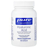 Pure Encapsulations, Hyaluronic Acid, 180 Capsules UPC 766298006048 | HiLife Vitamins