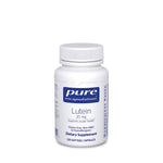 Pure Encapsulations, Lutein 20 mg, 120 Softgels UPC 766298006505 | HiLife Vitamins