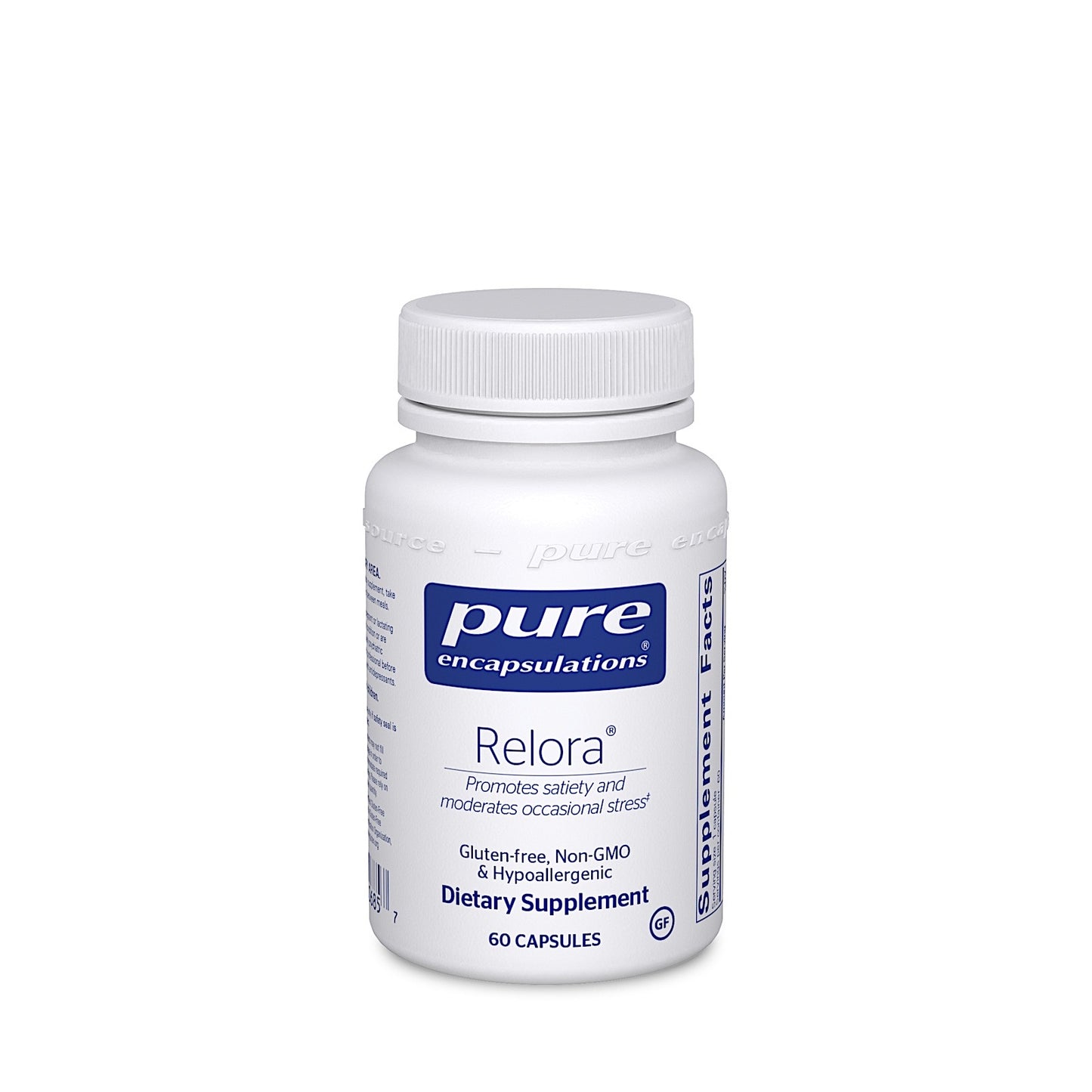 Pure Encapsulations, Relora, 60 Capsules UPC 766298006857 | HiLife Vitamins