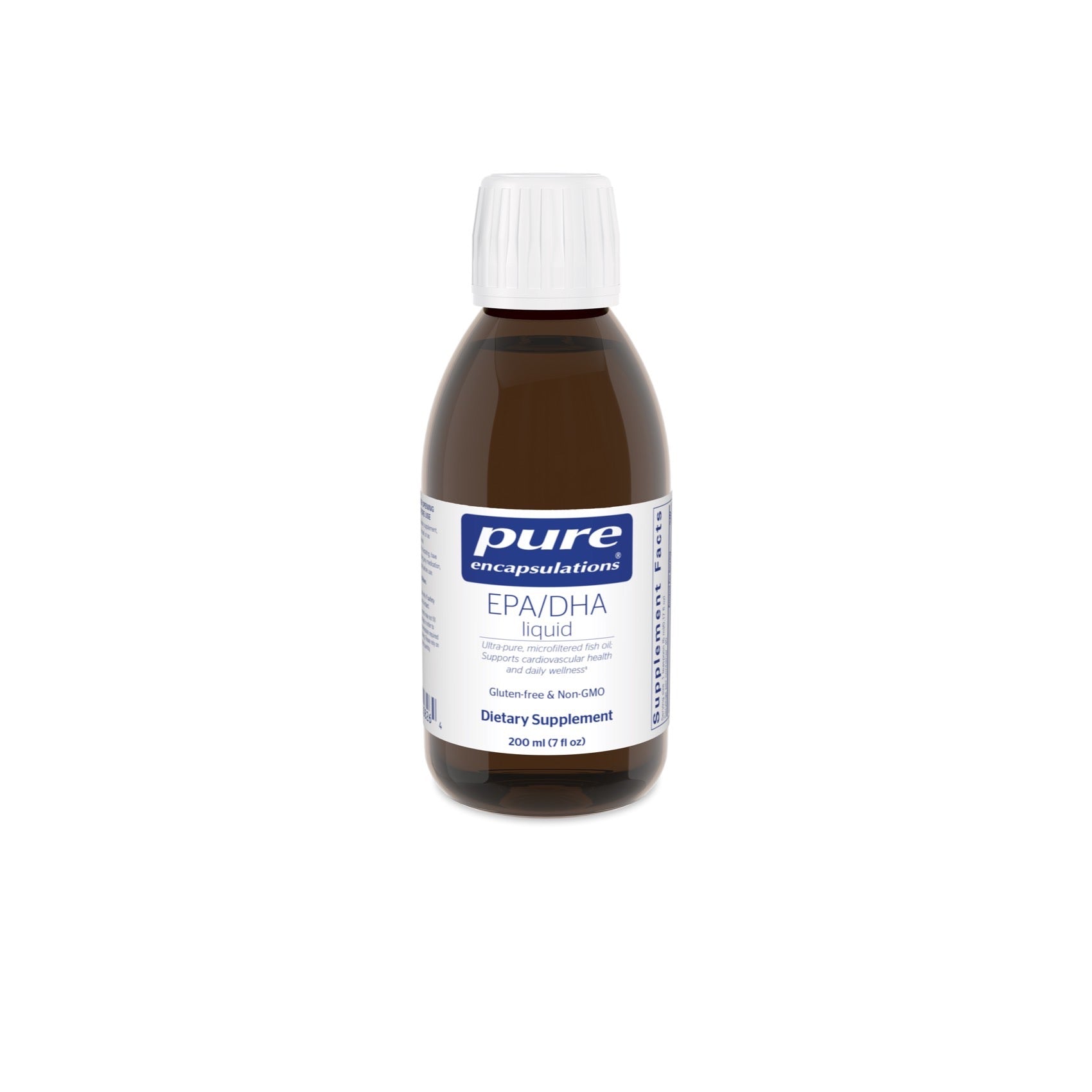 Pure Encapsulations, EPA/DHA Liquid, 7 Oz UPC 766298008264 | HiLife Vitamins