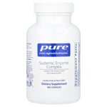 Pure Encapsulations, Systemic Enzyme Complex, 180 Capsules UPC 766298008622 | HiLife Vitamins